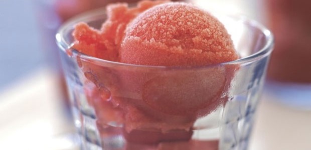 Raspberry-Rosé Sorbet