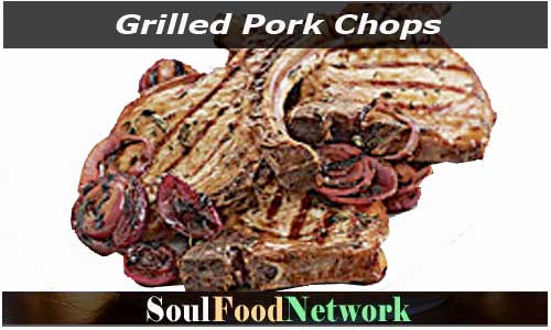 grilled pork chops